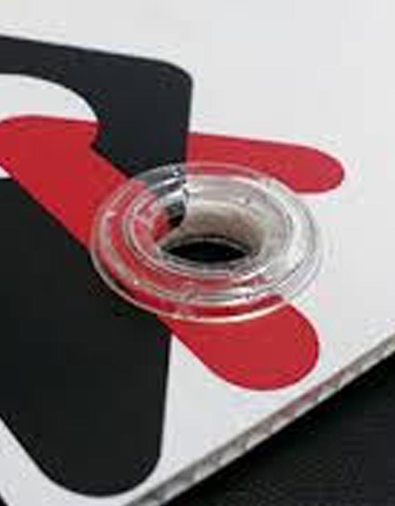Clear Plastic Grommets With Washers